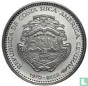 Costa Rica 5 colones 1970 (PROOF) "400th anniversary Founding of New Carthage" - Image 1