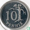 Finnland 10 Penniä 1989 - Bild 2