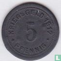 Ohligs 5 pfennig 1917 - Afbeelding 1