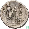 Roman Republic, C. Mamilius Limetanus. AR Denarius (serratus) 82 b.c. - Image 1