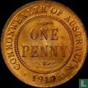Australie 1 penny 1919 (Strong curvature) - Image 1