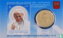 Vatikan 50 Cent 2014 (Stamp & Coincard n°5) - Bild 1