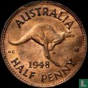 Australië ½ penny 1948 (Melbourne) - Afbeelding 1