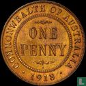 Australia 1 penny 1918  - Image 1