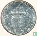 Oostenrijk 100 schilling 1975 (adelaar) "1976 Winter Olympics in Innsbruck - Skier" - Afbeelding 1