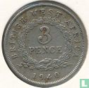 British West Africa 3 pence 1940 (H) - Image 1