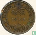 British West Africa 2 shillings 1949 (KN) - Image 1