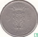 Belgien 5 Franc 1949 (FRA - Wendeprägung) - Bild 2