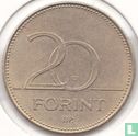 Hongrie 20 forint 1993 - Image 2