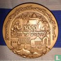 Israel 3,000 Years in Jerusalem (5755, Bronze) 1995 - Afbeelding 1