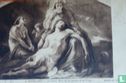 Le Christ Mort sur le Genoux de la Vierge By Bourland A. Musée de Liége. Dode Christus op de knieën tussen de Maagd - Afbeelding 1