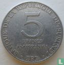 Burundi 5 francs 1976 - Afbeelding 2