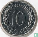 Denemarken 10 kroner 1983 - Afbeelding 1