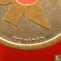 Frankrijk Teletax medailleslag rond gat - Image 3