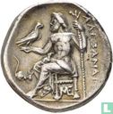 Koninkrijk Macedonië, Alexander de Grote 336-323 v.Chr., AR Drachme postuum geslagen in Lampsakos c. 310-301 v.Chr. - Afbeelding 1