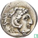 Koninkrijk Macedonië, Alexander de Grote 336-323 v.Chr., AR Drachme postuum geslagen in Lampsakos c. 310-301 v.Chr. - Afbeelding 2