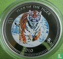 Pitcairn Islands 2 dollars 2010 (PROOF) "Year of the Tiger" - Image 2