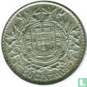 Portugal 50 centavos 1914 - Image 2