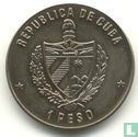 Kuba 1 Peso 1990 "Departure from the port of Palos" - Bild 2