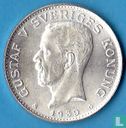 Schweden 1 Krona 1939 (gebrochenes Münzzeichen G) - Bild 1