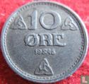 Norwegen 10 Øre 1945 (Zink)  - Bild 1