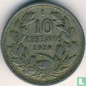 Chili 10 centavos 1928 - Image 1