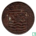 VOC 1 duit 1748 (Zeeland) - Afbeelding 2