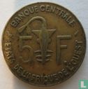 États d'Afrique de l'Ouest 5 francs 1990 - Image 2