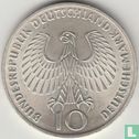 Allemagne 10 mark 1972 (J) "Summer Olympics in Munich - Olympic rings and flame" - Image 2