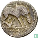 Romeinse Republiek. C. Hosidius Geta, AR Denarius Rome 68 v.C. - Afbeelding 1