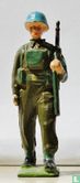United Nations Infantry, Soldier with gun  - Afbeelding 1