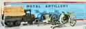 Caterpillar covered lorry with Royal Artillery Gun - Image 1