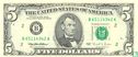 Verenigde Staten 5 dollars 1995 B - Afbeelding 1