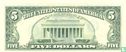 United States 5 dollars 1995 B - Image 2