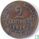 France 2 centimes 1916 - Image 1