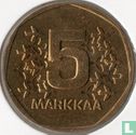 Finnland 5 Markkaa 1977 - Bild 2