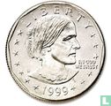 United States 1 dollar 1999 (D) - Image 1