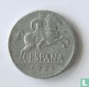 Espagne 10 centimes 1941 (PLUS - fautee) - Image 1