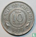 Guyana 10 Cent 1978 - Bild 1
