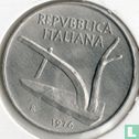 Italy 10 lire 1976 - Image 1