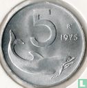 Italië 5 lire 1975 - Afbeelding 1