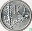 Italie 10 lire 1974 - Image 2