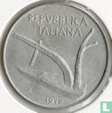 Italië 10 lire 1978 - Afbeelding 1
