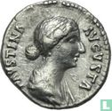 Romeinse rijk - Denarius Faustina junior 175 - 176 n.Chr. - Afbeelding 1