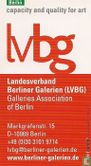 Berlin - Landesverband Berliner Galerien (LVBG) - Afbeelding 1