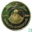 Kurdistan 100000 dinars 2006 (year 1427 -  Gold - Proof) - Image 2
