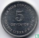 Nicaragua 5 centavos 1987 - Image 2