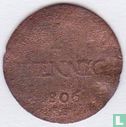 Hessen-Darmstadt 1 pfennig 1806 - Afbeelding 1