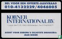 Korner International B.V. Bel voor een offerte-aanvraag - Afbeelding 1