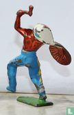  Chef dansant avec tomahawk indien - Image 2